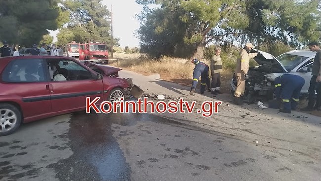Τροχαίο στο Λουτράκι