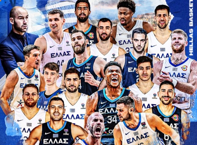 Εθνική Ελλάδας: Με Αντετοκούνμπο και 18 παίκτες η προεπιλογή Σπανούλη για το Προολυμπιακό τουρνουά