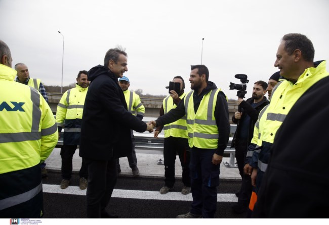 Μητσοτάκης γέφυρα Αλιάκμονας