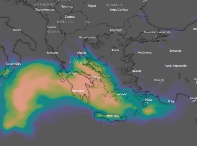 Κακοκαιρία "Ιανός": Καταιγίδες και άνεμοι έως 10 μποφόρ για 3 ημέρες - Καλλιάνος: Η Αττική θα χτυπηθεί δυνατά