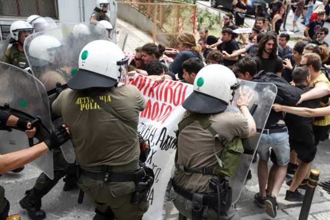 επεισοδια στο ΑΠΘ