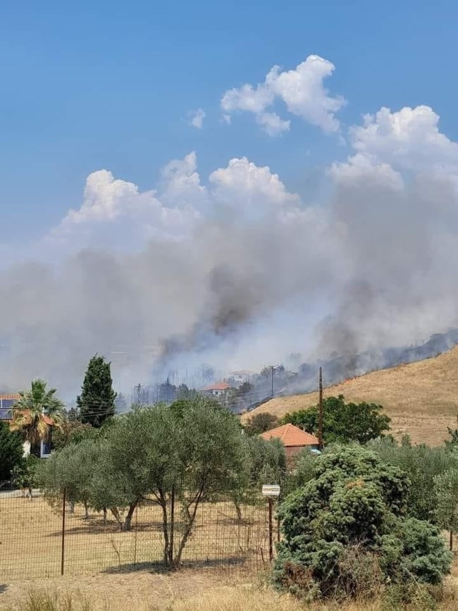 Φωτιά Θεσσαλονίκη