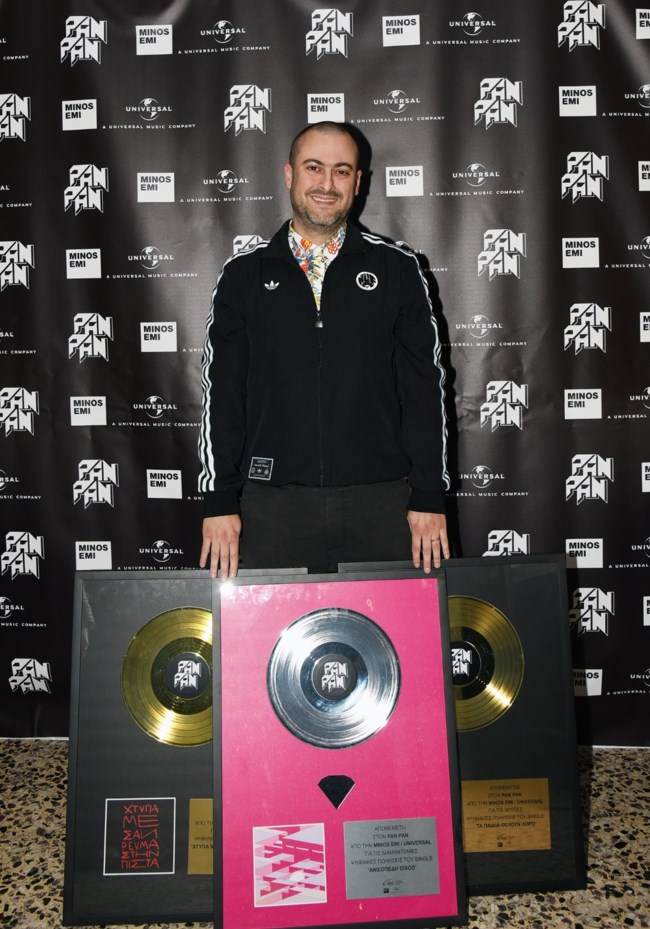Ο Pan Pan γιόρτασε την διαμαντένια απονομή της "Ανισόπεδης Ντίσκο" και παρουσίασε τo νέο του άλμπουμ