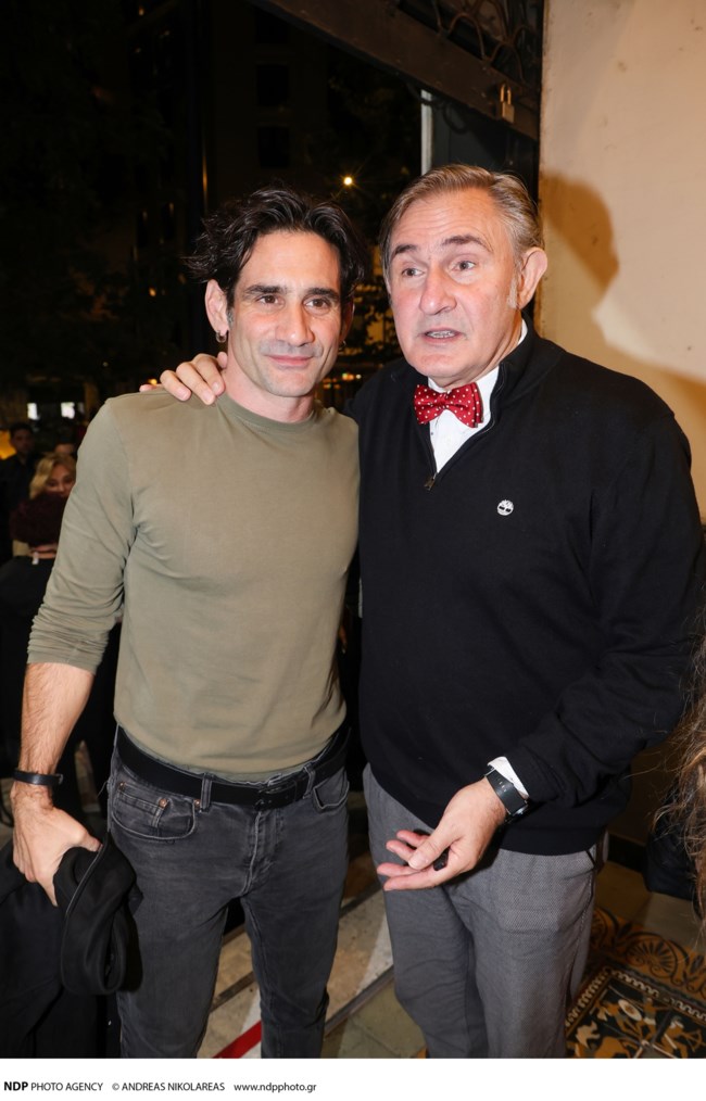 Οδυσσέας Παπασπηλιόπουλος- Ευγενία Σαμαρά: Μαζί σε θεατρική πρεμιέρα