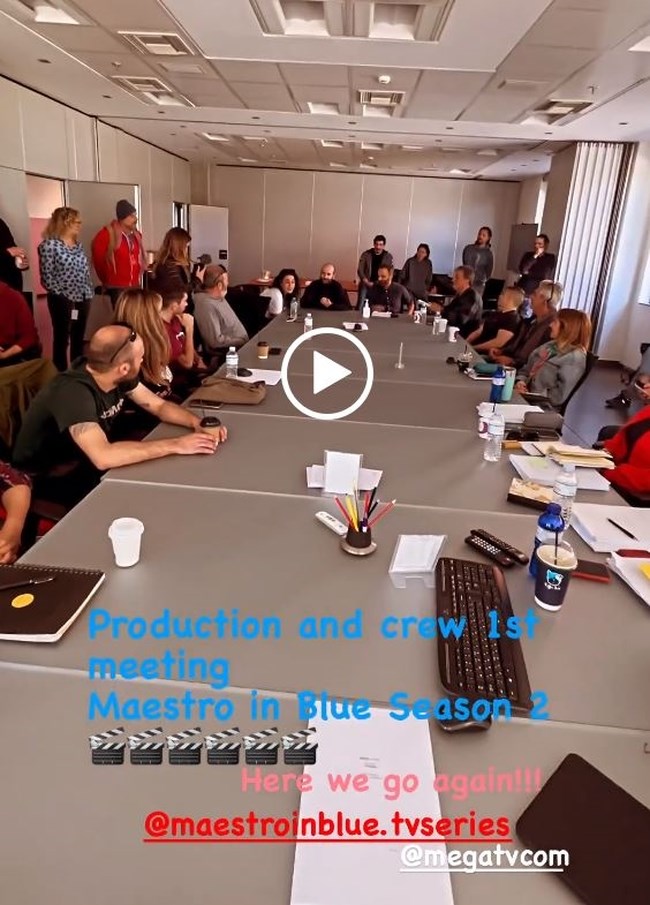 Πήρε... μπρος το "Maestro": Ο Χριστόφορος Παπακαλιάτης στην πρώτη συνάντηση για τη δεύτερη σεζόν