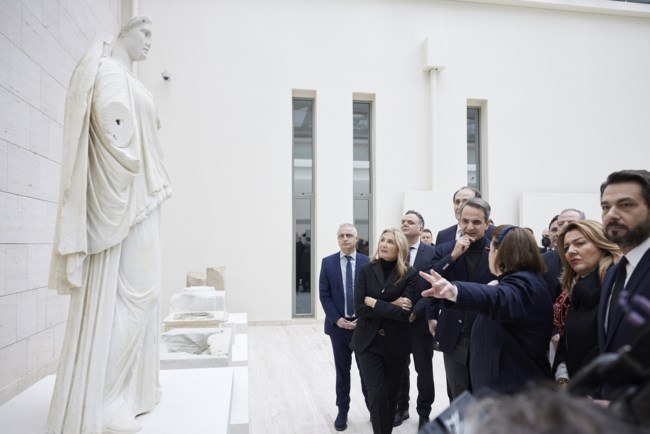Μητσοτάκης: Το νέο Μουσείο των Αιγών στη Βεργίνα σημαντική συμβολή στην παγκόσμια πολιτιστική κληρονομιά