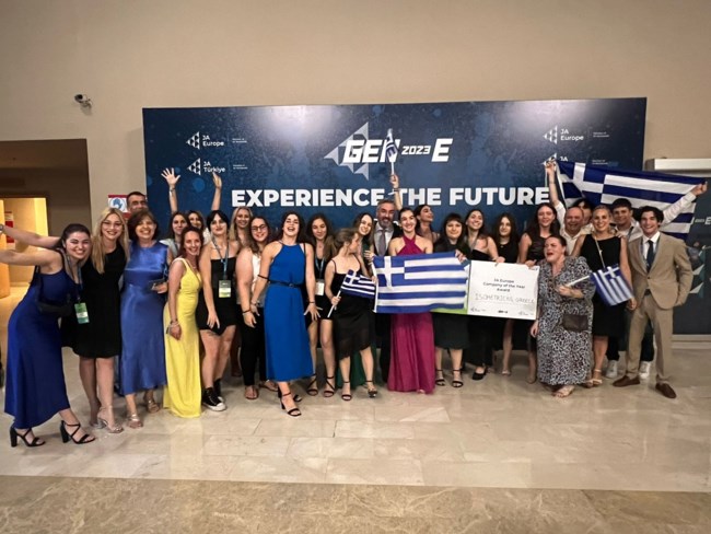 JA GREECE: H Ελλάδα στην κορυφή για 2η συνεχόμενη χρονιά - Η "Isometricks" καλύτερη μαθητική "start up" της Ευρώπης 2023