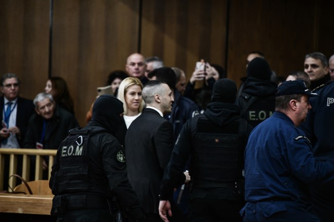 Δίκη Χρυσής Αυγής: Αίτημα αποφυλάκισης κατέθεσαν Κασιδιάρης και Λαγός