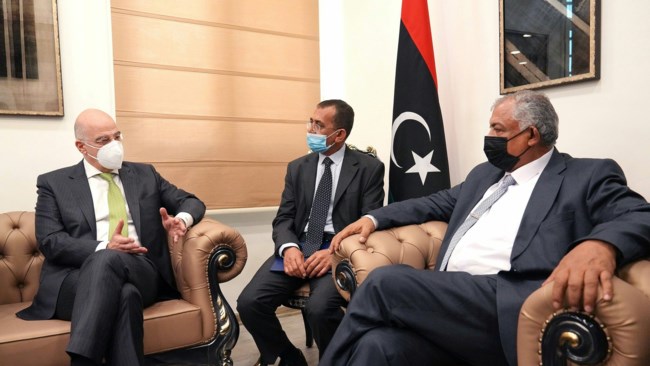 Δένδιας: Η Ελλάδα στη διάθεση της Λιβύης για να συμφωνήσουμε τις θαλάσσιες ζώνες μας
