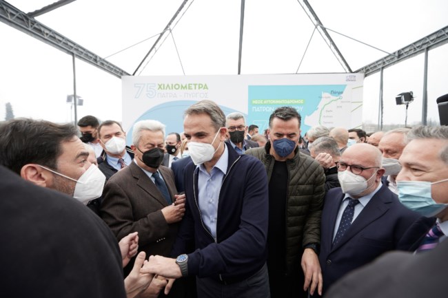 Μητσοτάκης: Σε 3 χρόνια θα έχει ολοκληρωθεί ο αυτοκινητόδρομος Πάτρα – Πύργος
