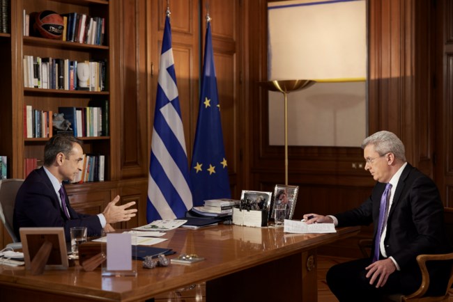 Η συνέντευξη του Κυριάκου Μητσοτάκη στον Νίκο Χατζηνικολάου: Για πανδημία, ακρίβεια και αύξηση κατώτατου μισθού