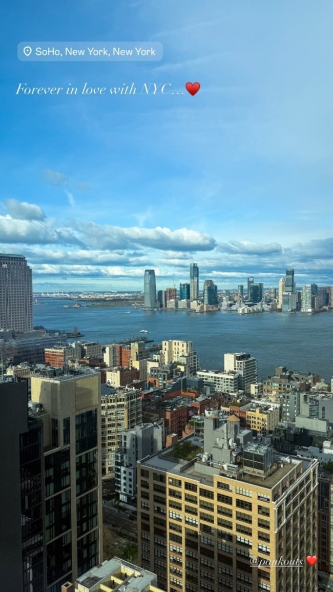 Κατερίνα Καινούργιου: Το ταξίδι με τον Παναγιώτη Κουτσουμπή στη Νέα Υόρκη και η "απάντηση" της Δανάης Μπάρκα