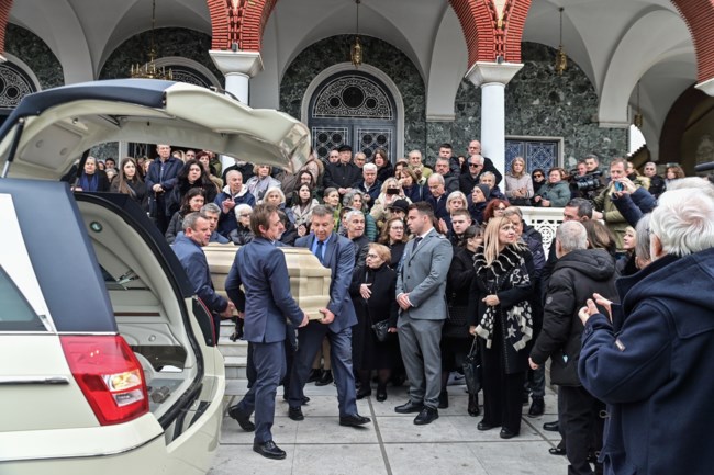 Κηδεία Βασίλη Καλογήρου
