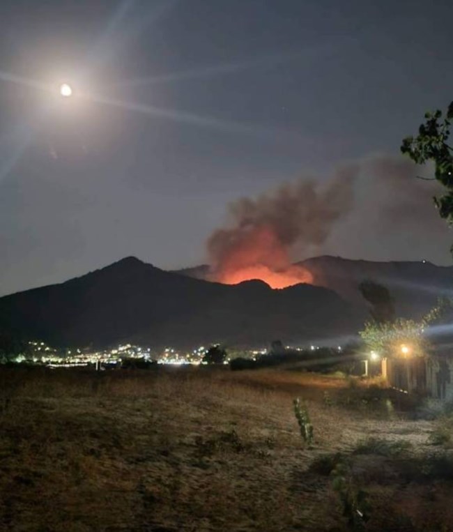 Φωτιά στη Θάσο