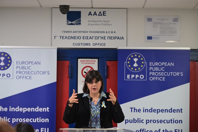 Λάουρα Κοβέσι: "Η διαφθορά μπορεί να σκοτώσει, όπως στα Τέμπη - Όσοι παρεμβαίνουν στη δουλειά μας, να το ξανασκεφτούν"