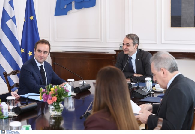 Μητσοτάκης σε Λεκορνί: Η αμυντική συνεργασία της ΕΕ με τρίτες χώρες δεν μπορεί να είναι αντίθετη στα στρατηγικά μας συμφέροντα