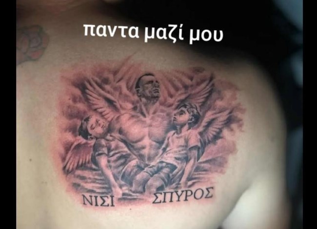 Άραχθος: "Πάντα μαζί μου" - Ο Γιόγκα Λεβιάν έκανε τατουάζ τα παιδιά που προσπάθησε να σώσει από το ποτάμι