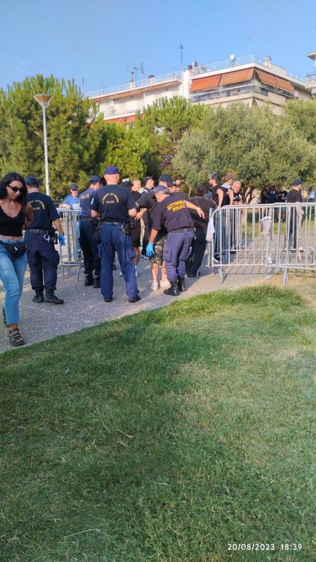 Θεσσαλονίκη: Πέντε συλλήψεις πριν τον αγώνα του ΠΑΟΚ με τον Αστέρα Τρίπολης- Οι δύο με μαχαίρια