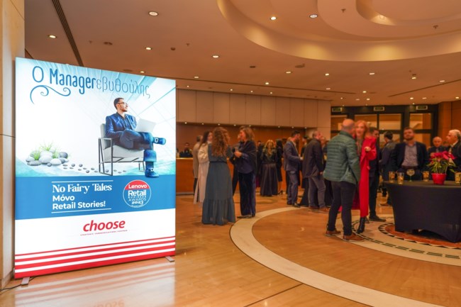 Η Choose Strategic Communications Partner στη Βραδιά Τελετής Απονομής των Lenovo RetailBusiness Awards 2023
