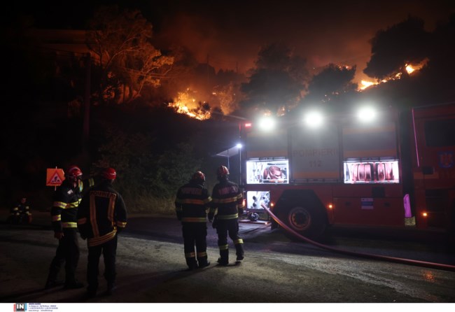 Φωτιά στην Πεντέλη