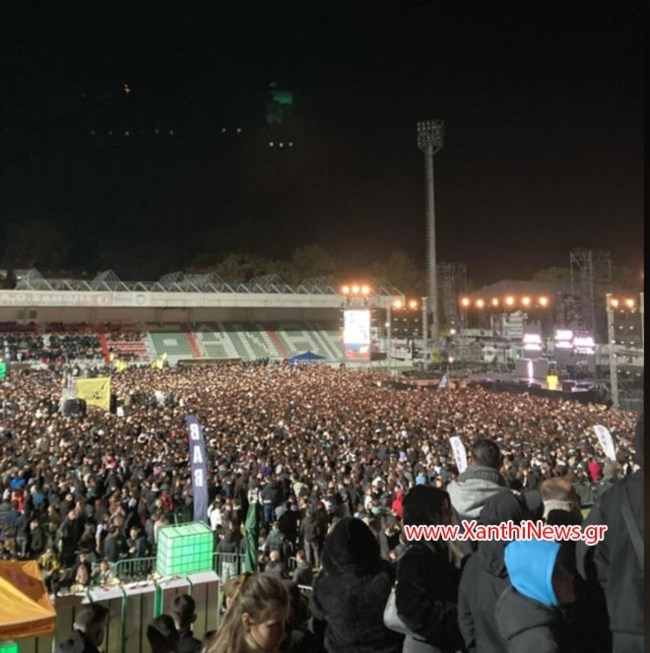 Βούλιαξε το γήπεδο της Ξάνθης για τον Bloody Hawk - Χιλιάδες κόσμου στη συναυλία του γνωστού ράπερ [εικόνες - βίντεο]