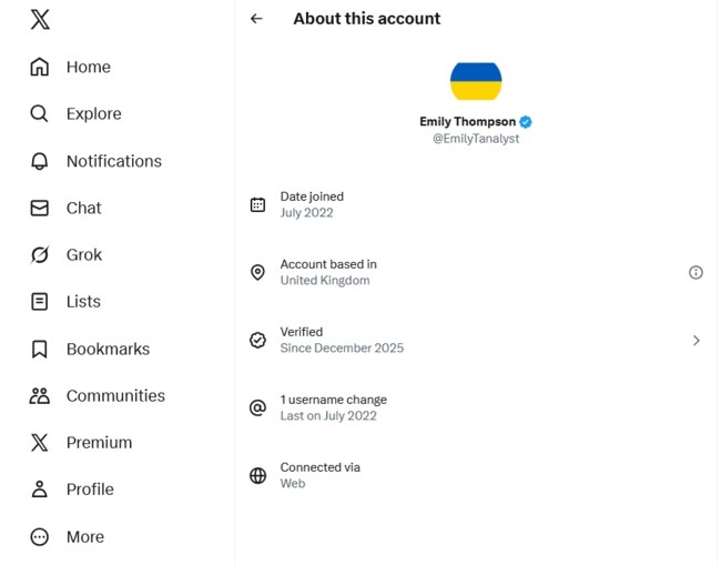 Σάλος στην Κύπρο: Ποια είναι η "Emily Thompson" του X που ανέβασε το βίντεο με διαλόγους για "προεδρικές" μίζες