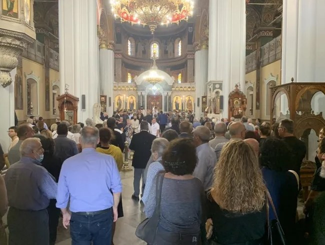 Κηδεία Γραμματικάκη