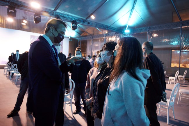 Στο εργοστάσιο της εταιρείας Boehringer Ingelheim ο Κυριάκος Μητσοτάκης: "Η διαδικασία του brain drain έχει αντιστραφεί"