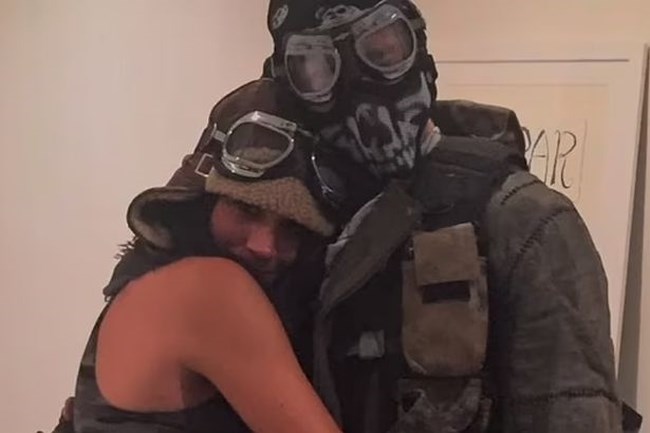 Prince Harry borrowed Tom Hardy's real costume from Mad Max (Image: NETFLIX)