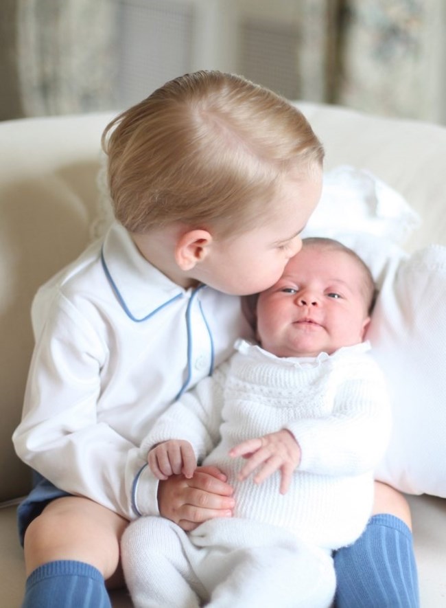 princess charlotte prince george