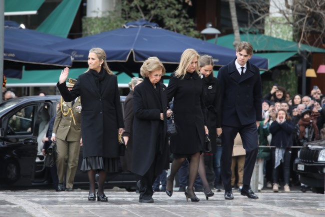 βασιλισσα ειρηνη κηδεια σοφια ισπανιας