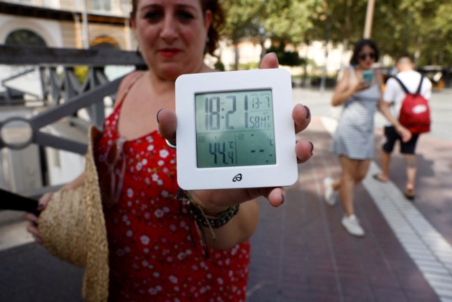 Κορυφώνεται το κύμα καύσωνα στην Ευρώπη: Ακραίες θερμοκρασίες 45 βαθμών στην Ισπανία - Η σειρά της Γαλλίας