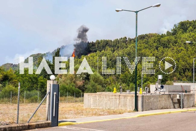 Φωτιά στην Ηλεία
