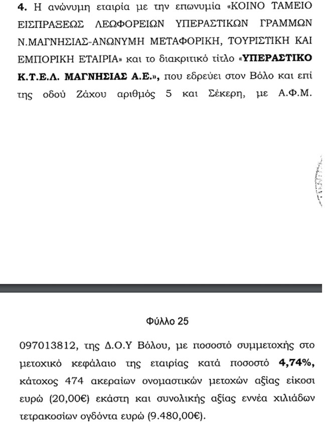 Λεωφορεία Αττικής Μέτοχοι