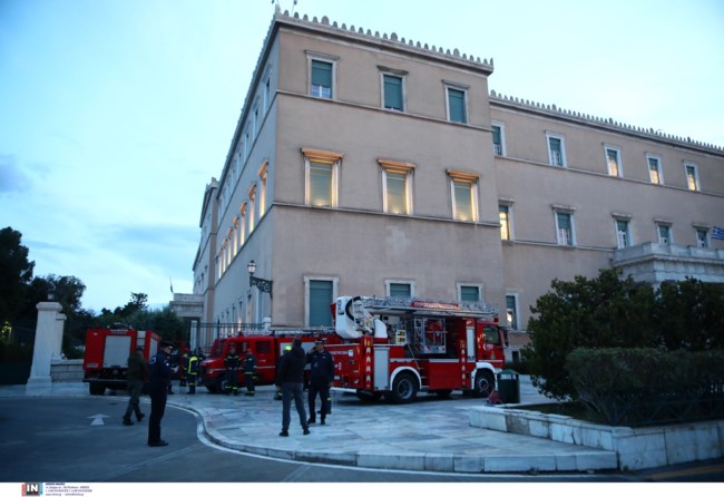 Βουλή: Φαρσέρ από τη Θεσσαλονίκη έστειλε μήνυμα στο 112 για βόμβα