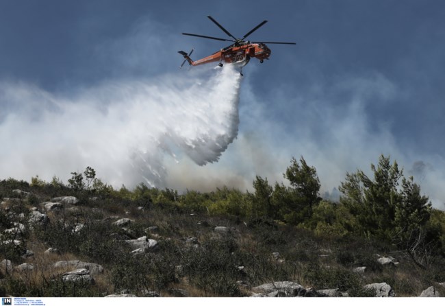 φωτια ελικοπτερο