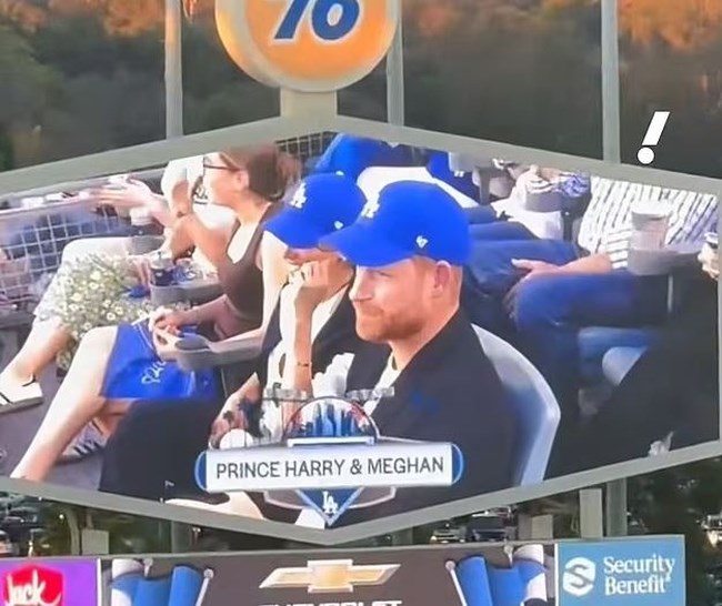 "Αποδοκιμασίες" για τον πρίγκιπα Χάρι και τη Μέγκαν Μαρκλ σε αγώνα μπέιζμπολ - Γιατί εξοργίστηκαν οι οπαδοί