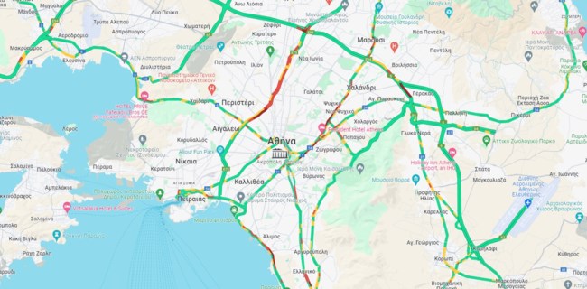 Μετ' εμποδίων και την Τρίτη η κίνηση στους δρόμους: Πού έχει μποτολιάρισμα - Δείτε live