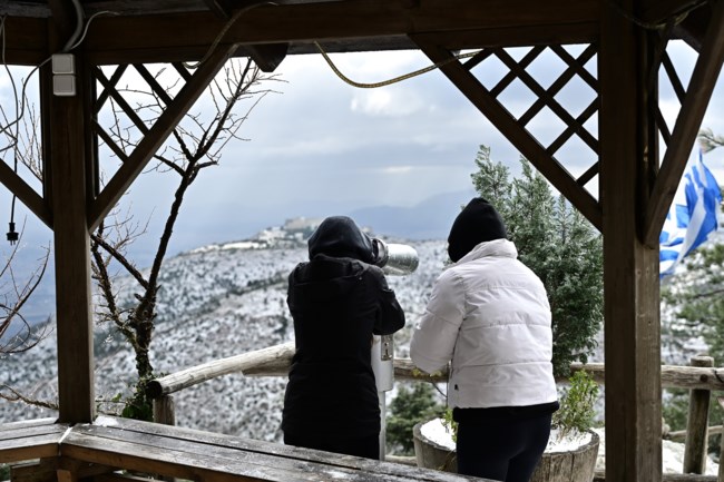 Χιόνια στην Πάρνηθα