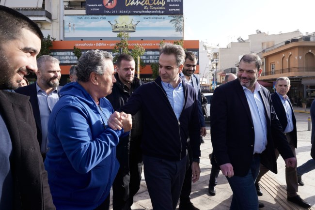 Μητσοτάκης στον Κορυδαλλό: Το στοίχημα της δεύτερης τετραετίας είναι οι καλύτεροι μισθοί για όλους