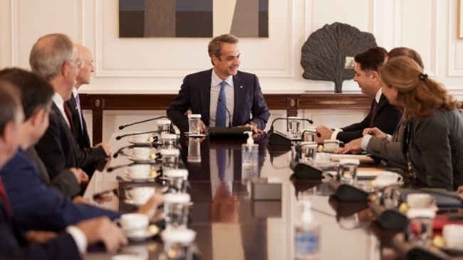 Ξεκάθαρος ο Μητσοτάκης με βουλευτές των ΗΠΑ: Απαράδεκτη η αμφισβήτηση της κυριαρχίας μας από την Τουρκία
