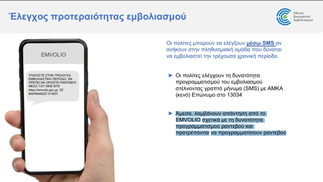 εμβόλιο ραντεβού