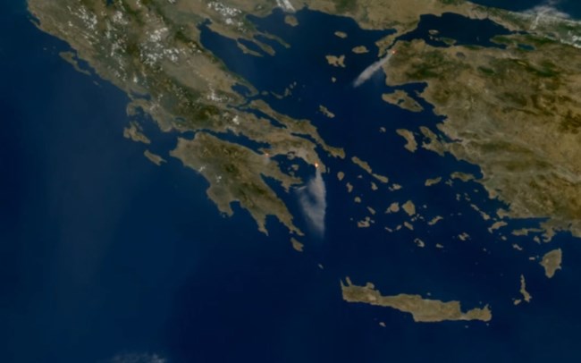 φωτια διαστημα