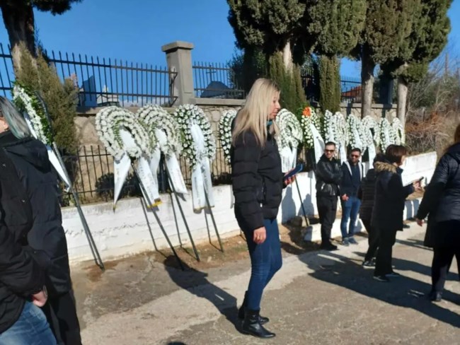 Κηδεία Γιώργου Ζαγκλιβέρη