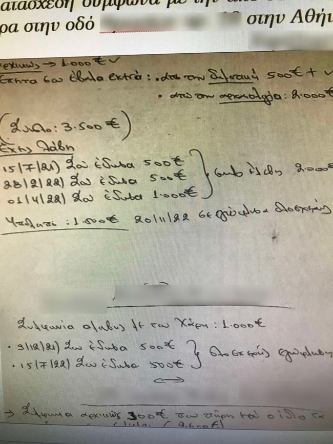 Τα "βιβλία" των μιζαδόρων δημοτικών υπαλλήλων: Η Νάνσυ, ο εισπράκτορας αδερφός και τα δύο στελέχη του ΠΑΣΟΚ