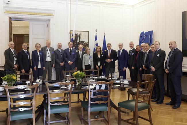 Κυριάκος Μητσοτάκης: Συνάντηση με ανώτατα στελέχη ευρωπαϊκών χημικών βιομηχανιών - Τι συζήτησαν