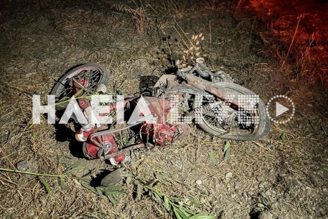 Πύργος: Τροχαίο με θύμα 64χρονο οδηγό δικύκλου