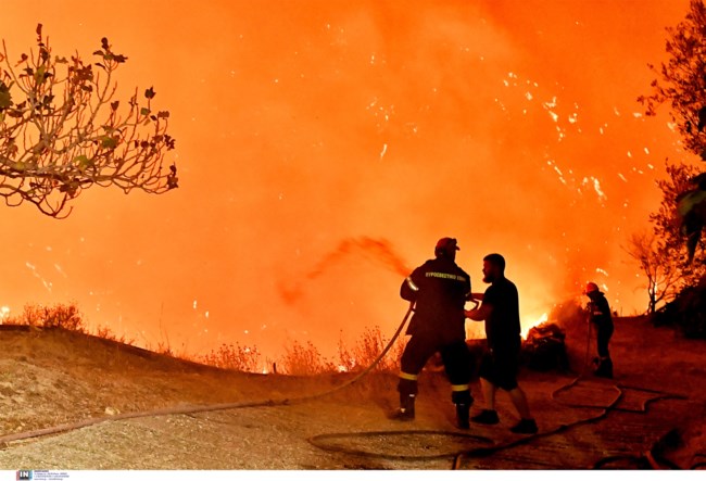 Φωτιά στο Ξυλόκαστρο