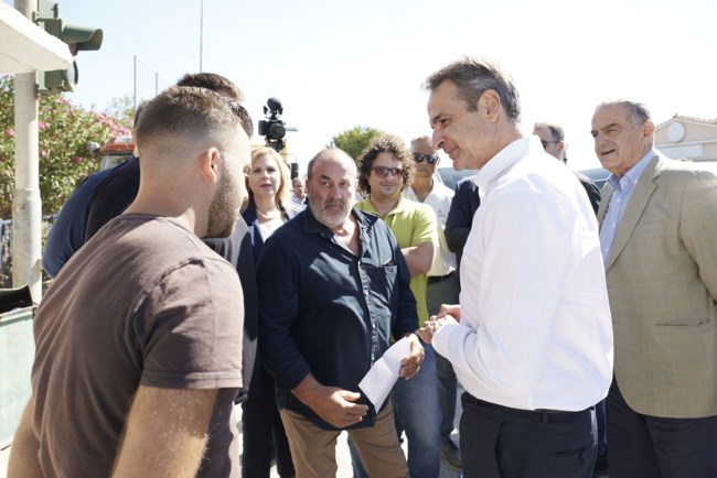 Μητσοτάκης από Λήμνο: Διορθώσαμε μια αδικία με τη μείωση του ΦΠΑ στο Βόρειο και το Νότιο Αιγαίο
