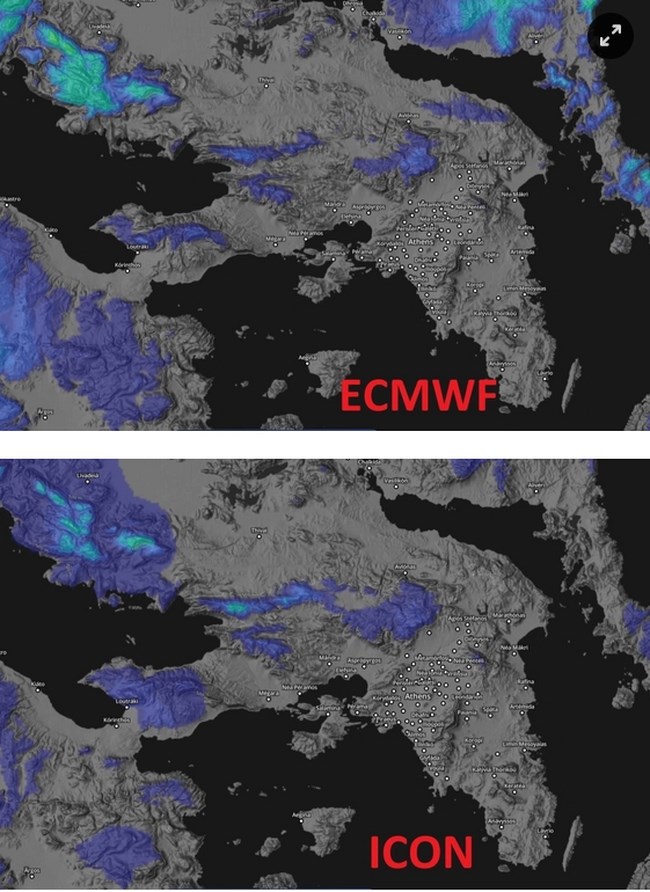 χαρτες μετεο